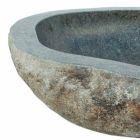 washbasin Natural stone Kai, with tap hole Viadurini