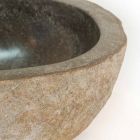 Washbasin Natural stone Kai, one piece Viadurini