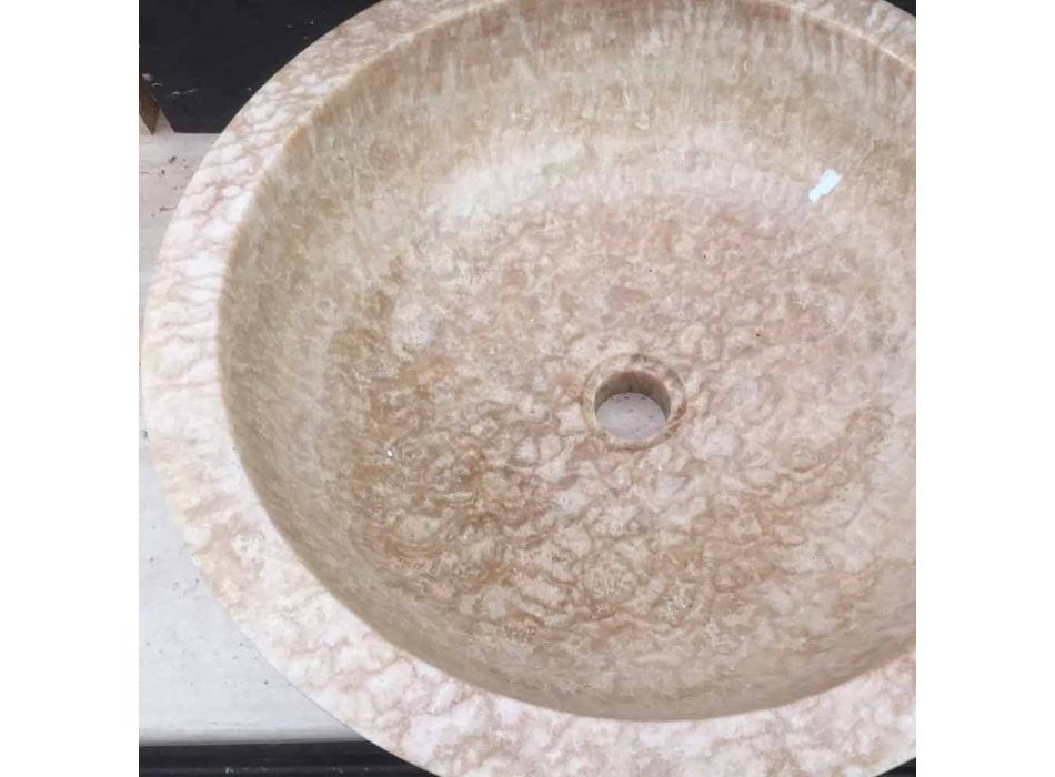 washbasin in natural stone, one piece, Ana Viadurini