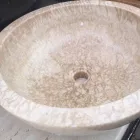 washbasin in natural stone, one piece, Ana Viadurini
