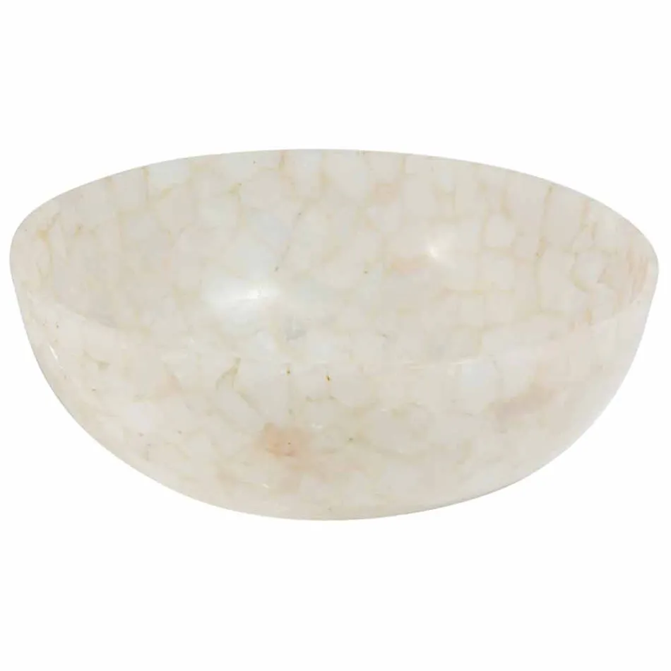 Tala quartz crystal countertop washbasin, unique piece made by hand Viadurini