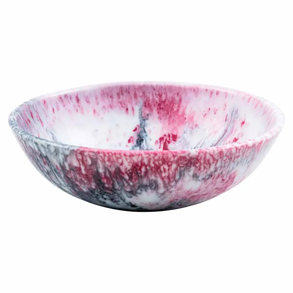 Modern Two-Tone Resin Countertop Washbasin - Dogliola Viadurini