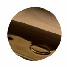 Modern ceramic countertop washbasin L 60cm made in Italy, Gaiola Viadurini