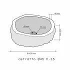 Countertop Support Piece Marble Beige Mumbai Viadurini