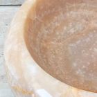 Arlie single piece onyx countertop washbasin, handmade Viadurini