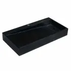 Countertop Rectangular support in Basalt Black Chao Viadurini