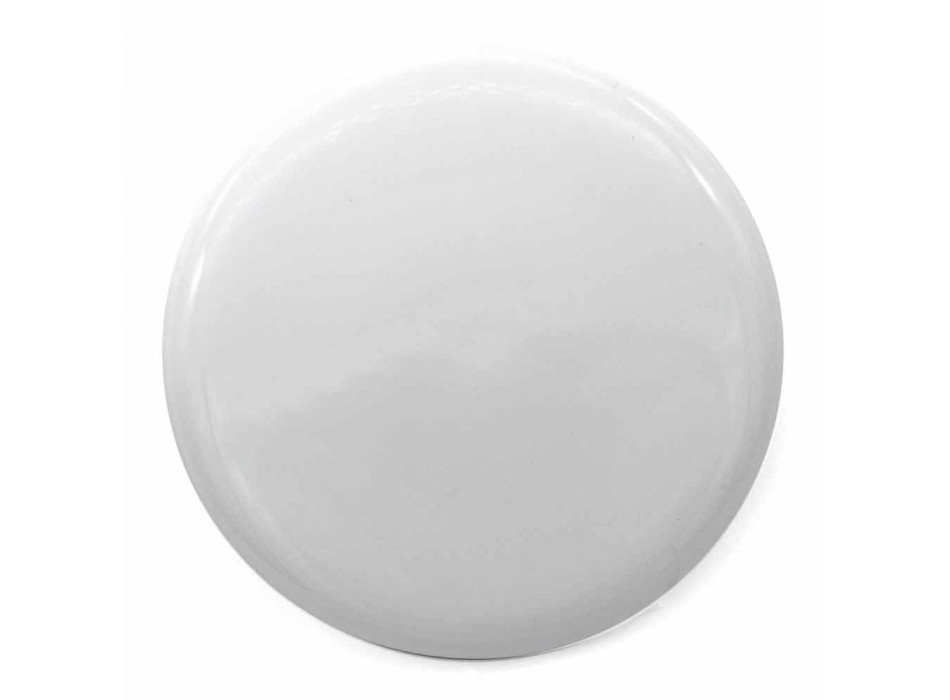 Rectangular Countertop Washbasin in White or Colored Ceramic - Malvina Viadurini