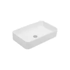 Aster Rectangular Ceramic Countertop Washbasin with a Modern Design Viadurini