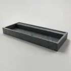 Rectangular Countertop Washbasin in Porcelain Stoneware Made in Italy - Cervia Viadurini