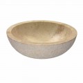 Beige stone countertop washbasin Pai 