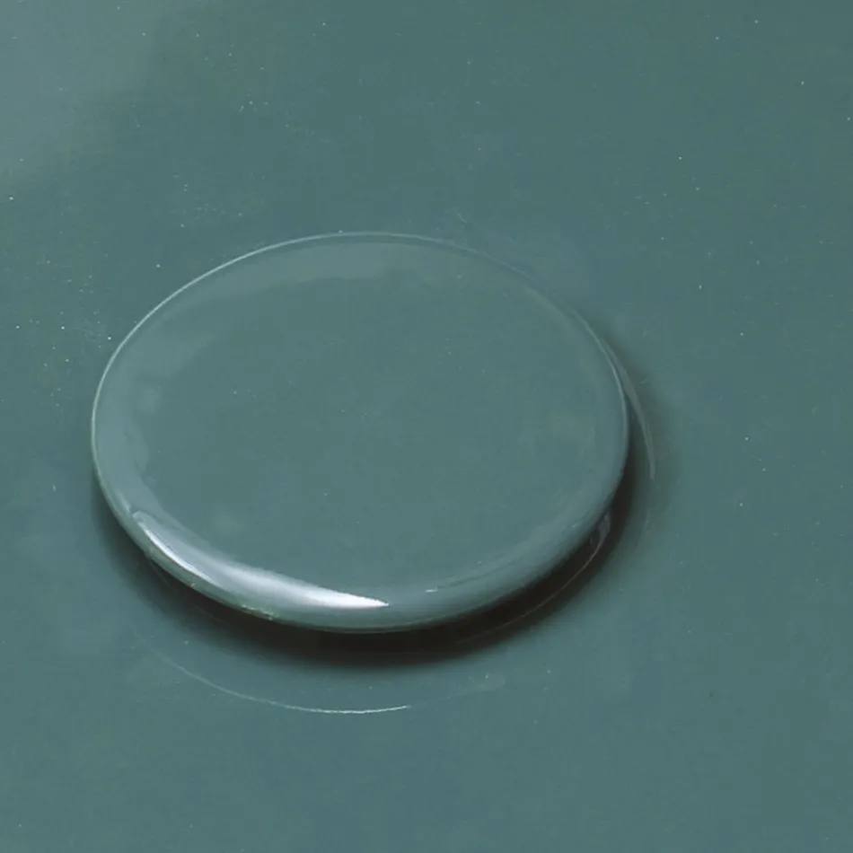 Round Countertop Washbasin in Glossy Ceramic Made in Italy - Candito Viadurini