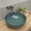 Round Countertop Washbasin in Glossy Ceramic L 40 Made in Italy - Chicco
