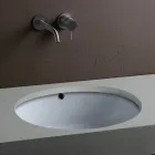 Modern Design Undermount Ceramic Sink - Papavero Viadurini