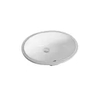 Modern Design Undermount Ceramic Sink - Papavero Viadurini