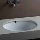 Modern Design Undermount Ceramic Sink - Papavero Viadurini
