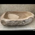 Natural stone countertop washbasin Laia Viadurini
