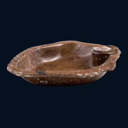 Built-in marble design washbasin / free-standing Samir, unique piece Viadurini