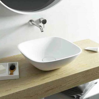 Freestanding washbasin ba square bathroom made in Italy Taormina Mini