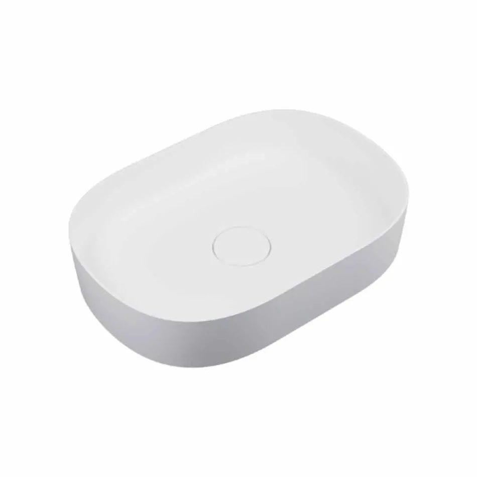 Freestanding countertop washbasin made in Italy, Formicola Viadurini