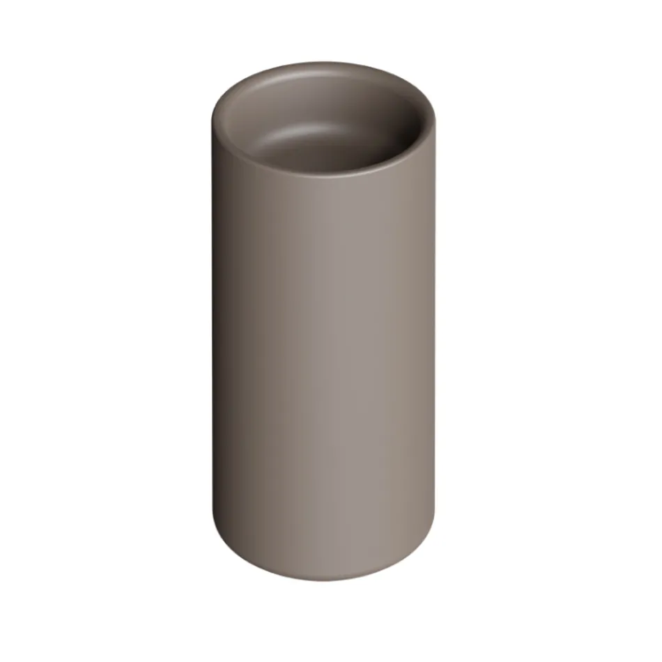 Freestanding Ceramic Countertop Washbasin Made in Italy - Ragazza Viadurini