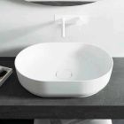 Freestanding bathroom design washbasin made in Italy Dalmine Medium Viadurini