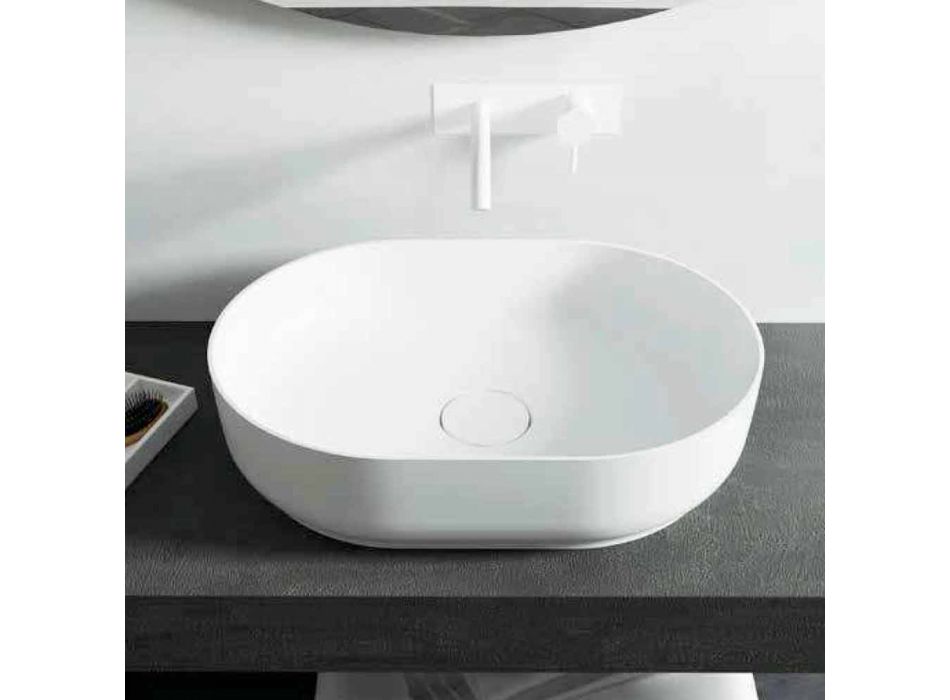 Freestanding bathroom design washbasin made in Italy Dalmine Medium