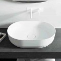 Design freestanding bathroom washbasin made in Italy Dalmine Medium