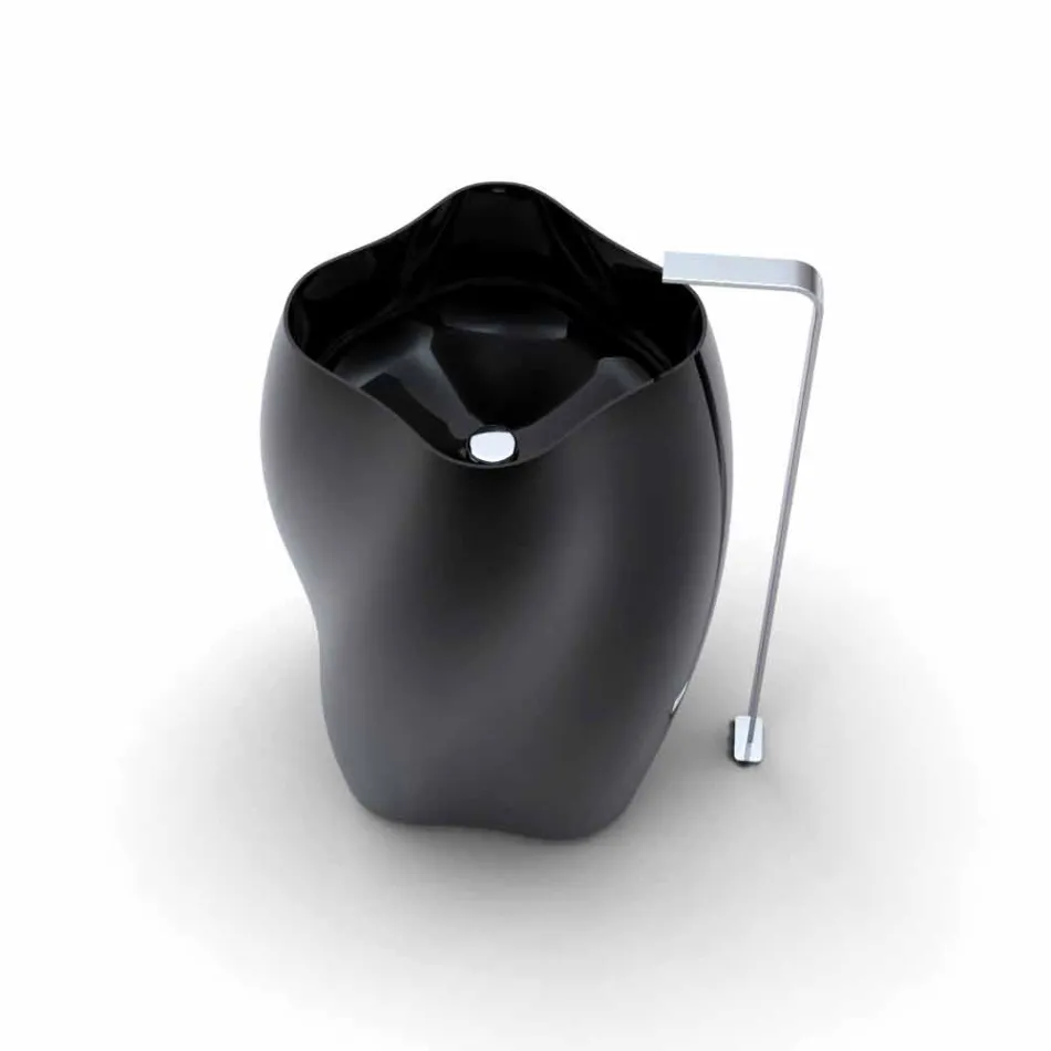 Freestanding washbasin of modern design Flower made in Italy Viadurini