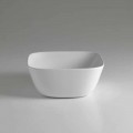 Made in Italy Design Square Countertop Ceramic Washbasin - Sonne