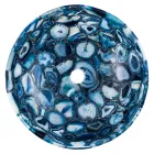 Sasha countertop washbasin in agate stone, unique handmade piece Viadurini