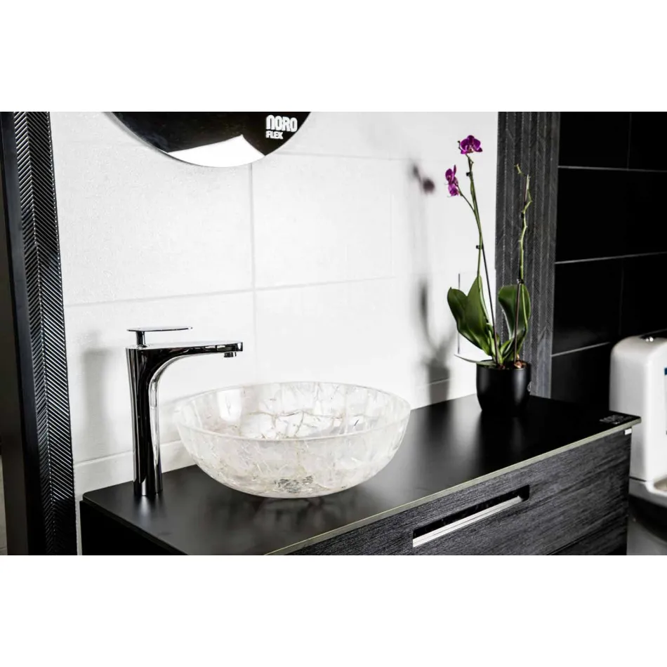 Design Stone Countertop Bathroom Sink - Baceno Viadurini