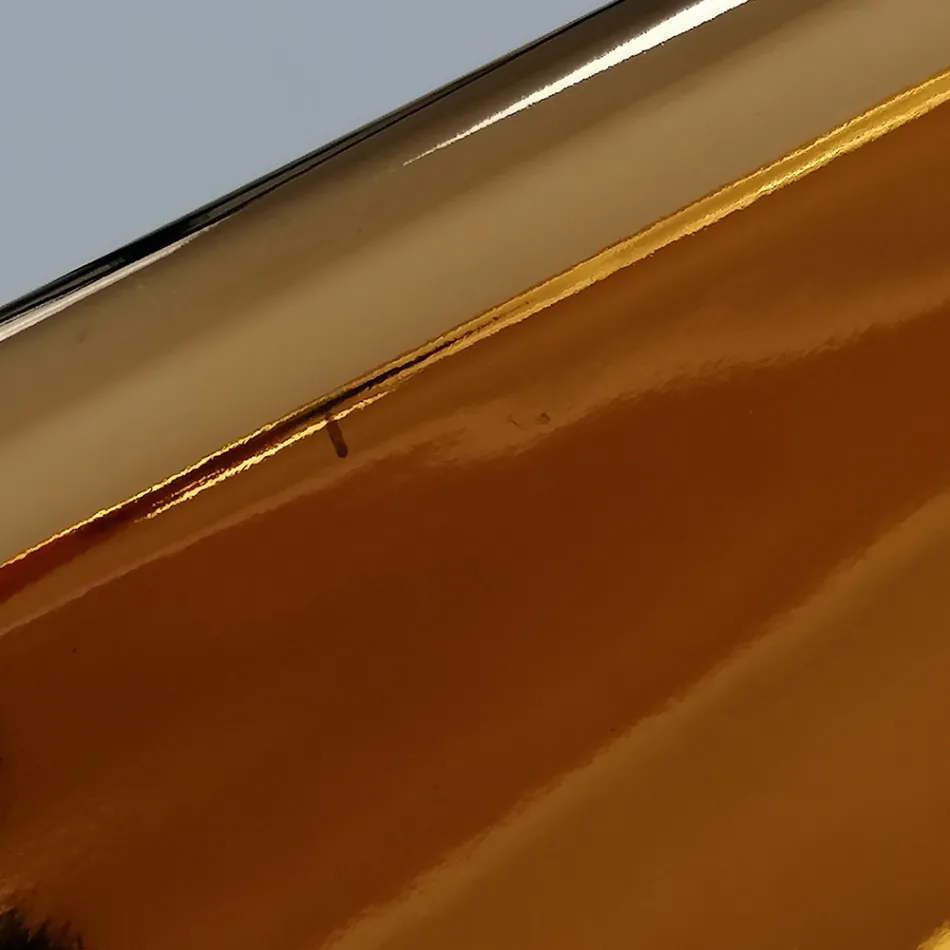 Modern countertop washbasin in gold ceramic made in Italy Sofia Viadurini