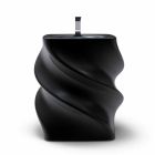 Black freestanding sink Twist modern design made in Italy Viadurini