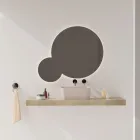 Washbasin Made of Ceramic Available in Different Colors Made in Italy - Basket Viadurini