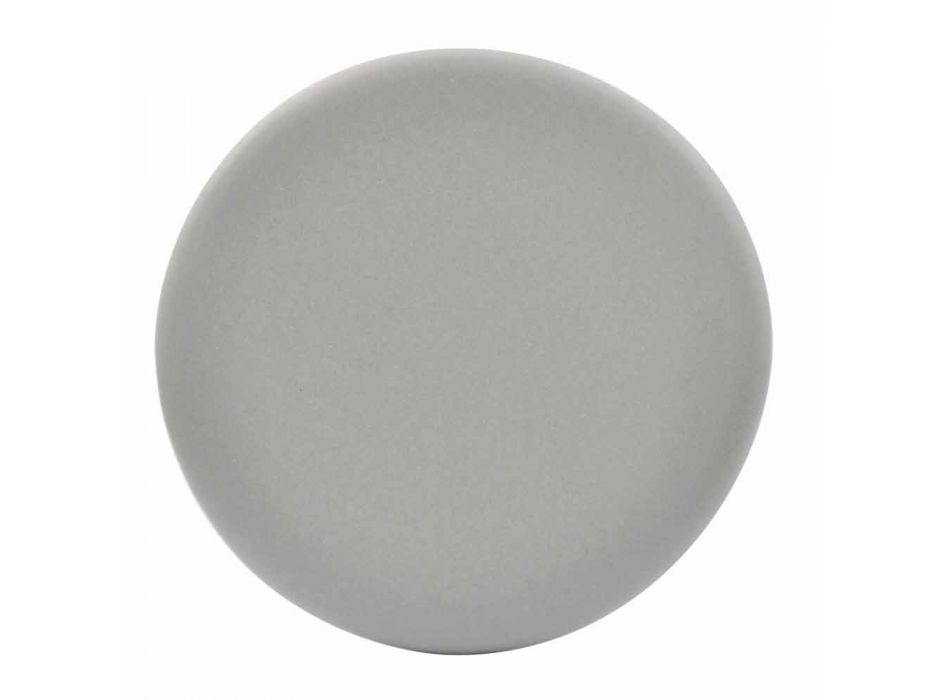 Round washbasin in white or colored Star Round50 ceramic Viadurini