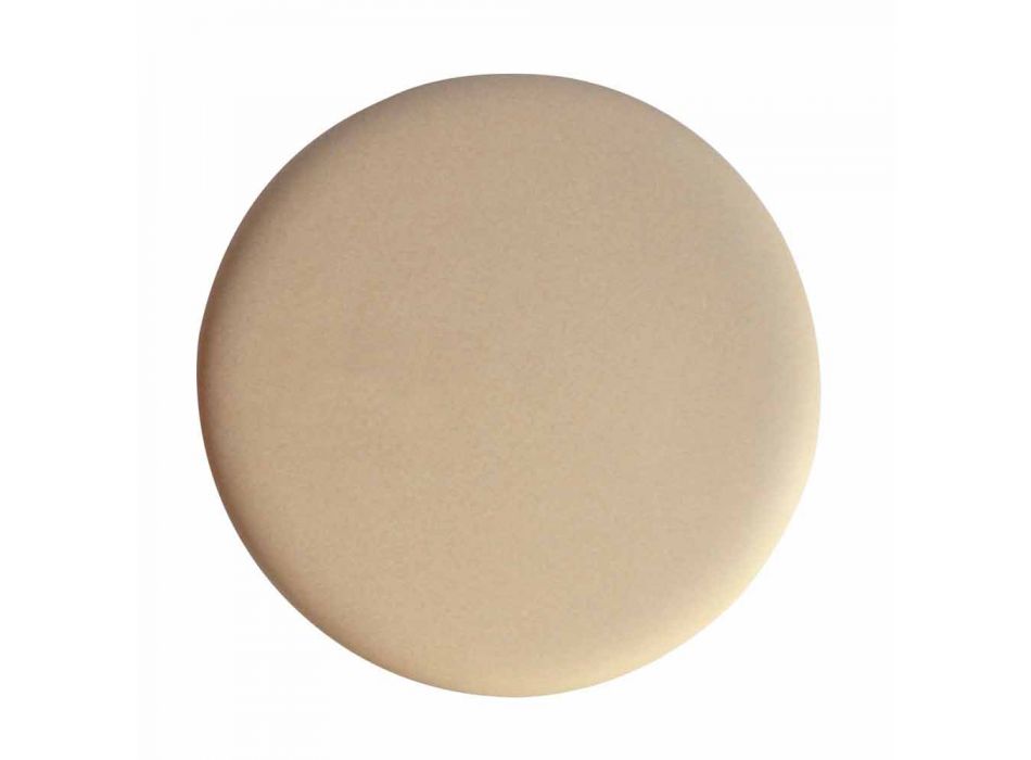 Round washbasin in white or colored Star Round50 ceramic Viadurini