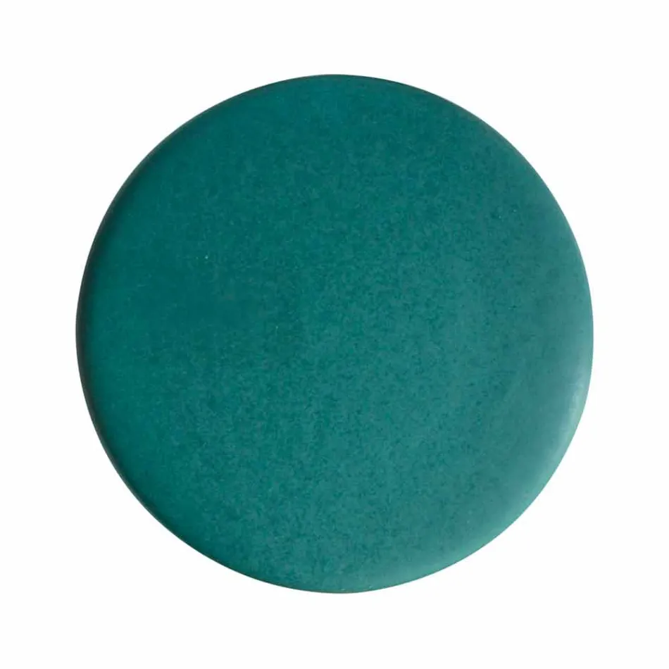 Round washbasin in white or colored Star Round50 ceramic Viadurini