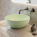 Round countertop washbasin in colored ceramic L 40 cm - Chicco