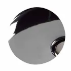 Modern design round ceramic countertop washbasin Star Round 40 cm Viadurini