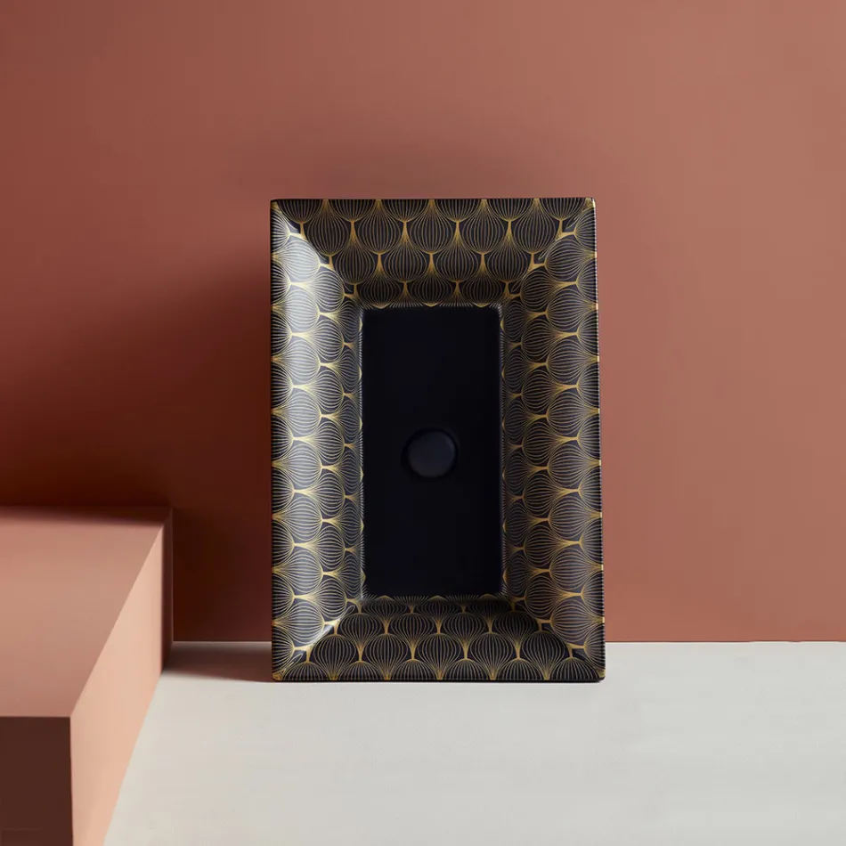 Semi-recessed washbasin in Fire Clay of Different Finishes Made in Italy - Ultima Viadurini