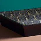 Semi-recessed washbasin in Fire Clay of Different Finishes Made in Italy - Ultima Viadurini