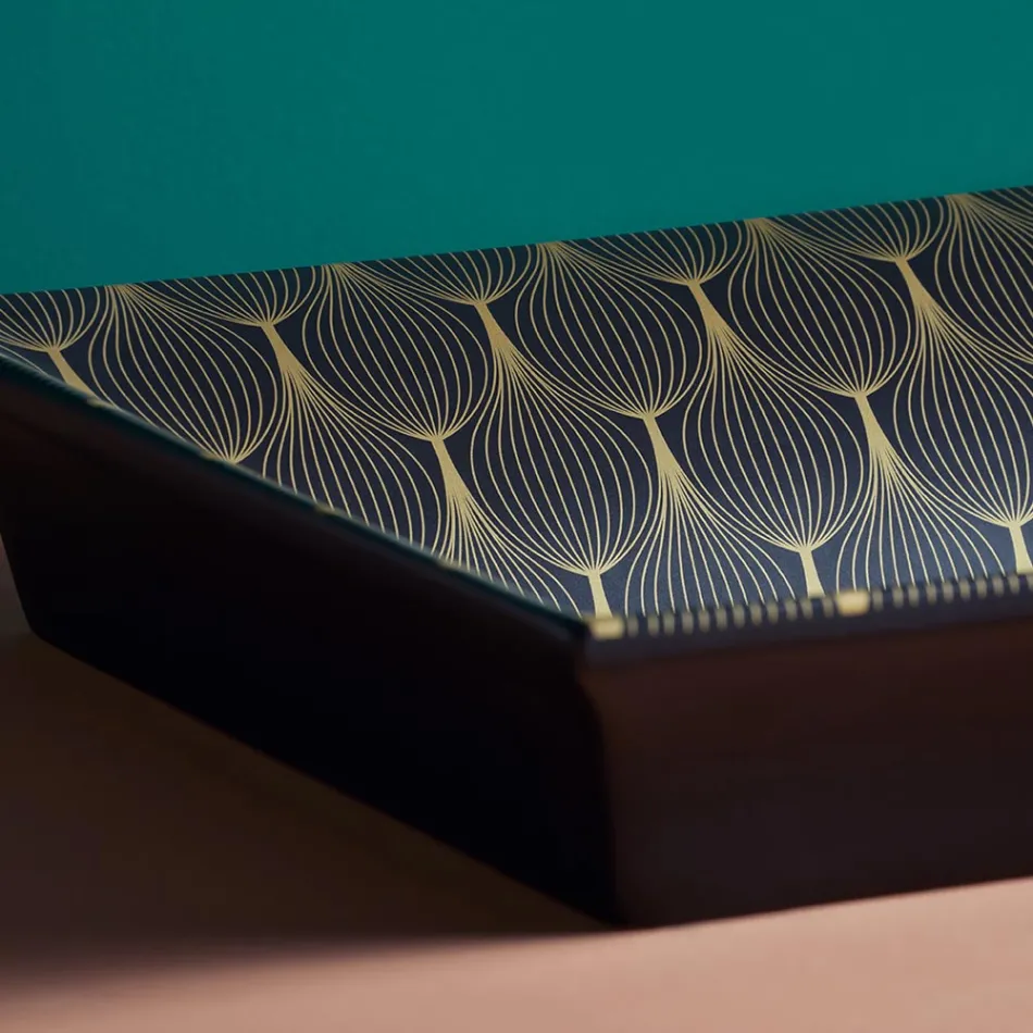 Semi-recessed washbasin in Fire Clay of Different Finishes Made in Italy - Ultima Viadurini