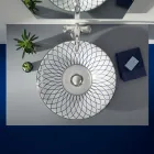 Semi-recessed washbasin in Fire Clay in different finishes Made in Italy - Capatosta Viadurini