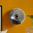 Semi-recessed washbasin in top quality French porcelain - Pausa Viadurini