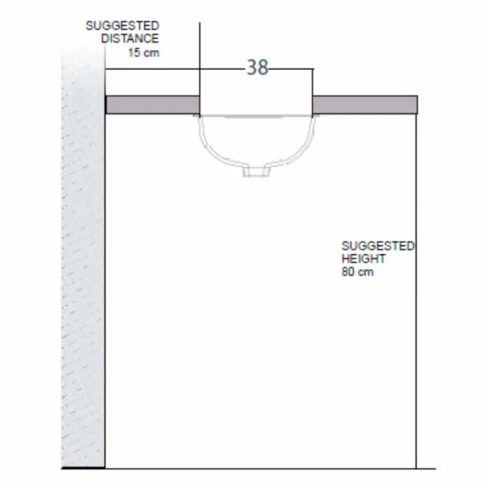 Baroque undercounter washbasin in fire clay and platinum made in Italy, Aegean Viadurini