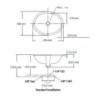 Undermount sink in fire clay and gold handmade in Italy, Aegean Viadurini