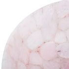 Paloma countertop washbasin handmade of rose quartz, unique piece Viadurini