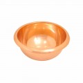Countertop washbasin made of copper Alba, handmade 