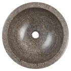 Circular countertop sink in handmade marble, Bucine Viadurini