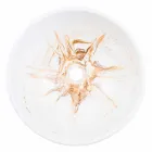 Design Support Washbasin in Golden Resin - Dogliola Viadurini